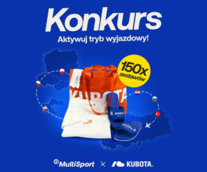 MultiSport i Kubota łączą siły i zachęcają do aktywnego wypoczynku