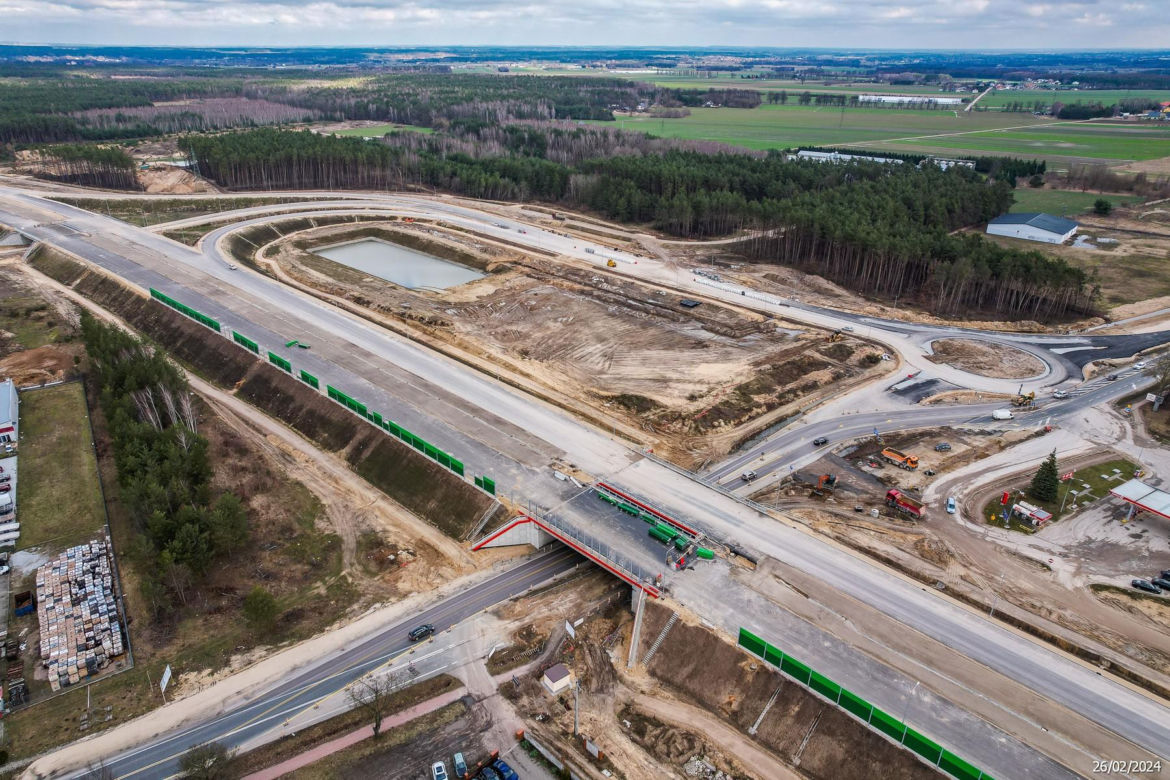 Budowa autostrady A2 Siedlce Zachód - Siedlce Południe