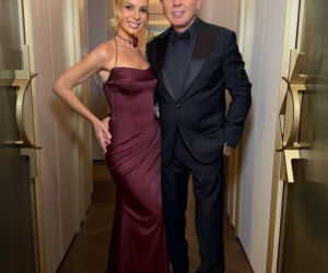 Izabela Janachowska z mężem