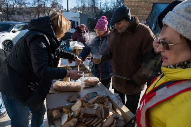 Kijów po rosyjskim ostrzale 3.02.2026