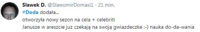 Internauci kpią z zatrzymania Dody