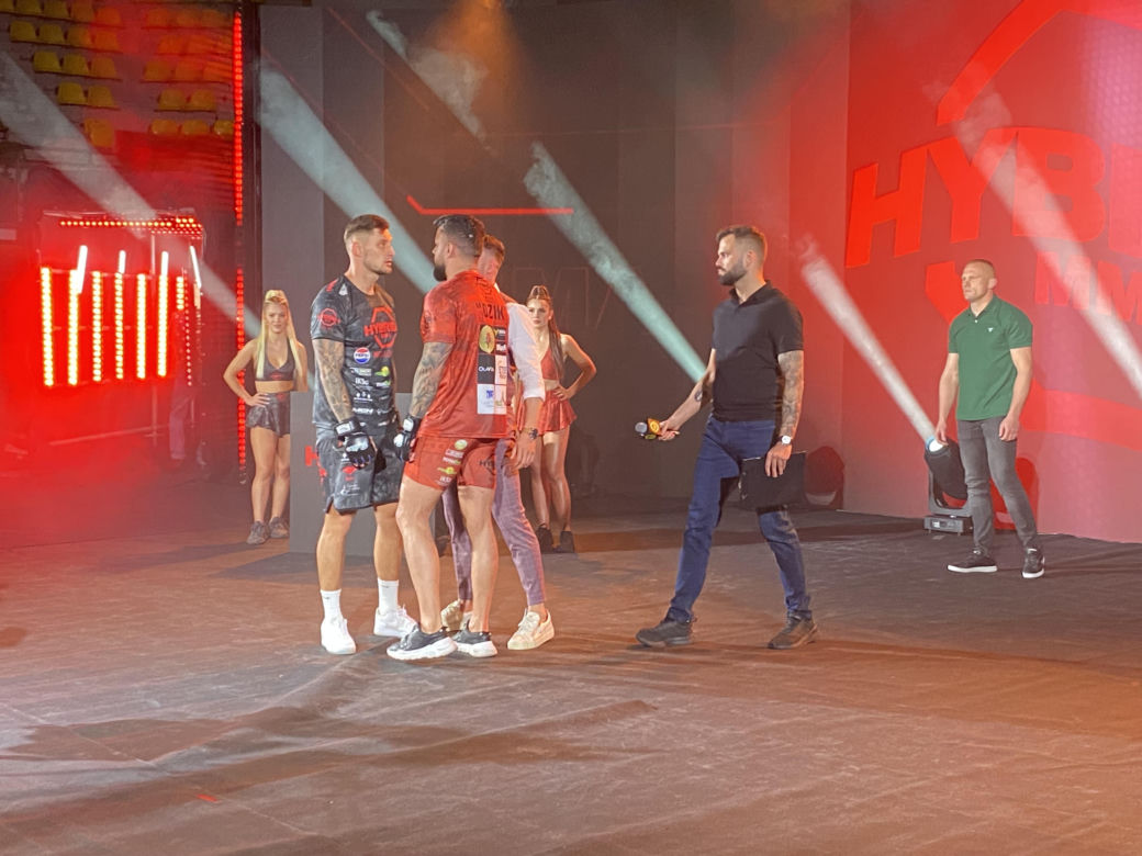 Media trening przed Hybrid MMA 4 w Zielonej Górze