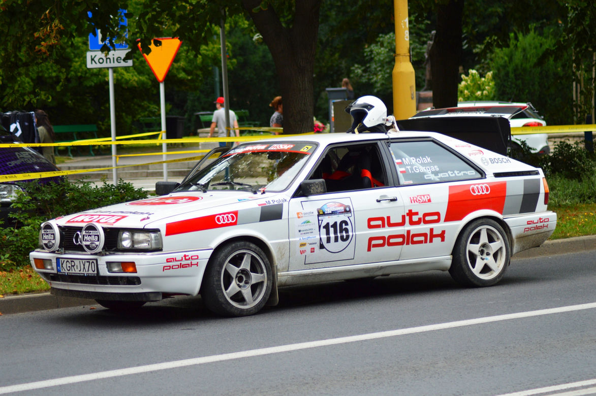 28. Rajd Rzeszowski - odcinek specjalny w Rzeszowie