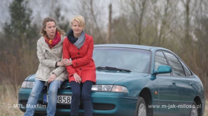 M jak miłość odc. 862. Śmierć Hanki Mostowiak. Hanka (Małgorzata Kożuchowska), Anna (Tamara Arciuch)