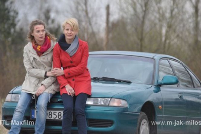 M jak miłość odc. 862. Śmierć Hanki Mostowiak. Hanka (Małgorzata Kożuchowska), Anna (Tamara Arciuch)