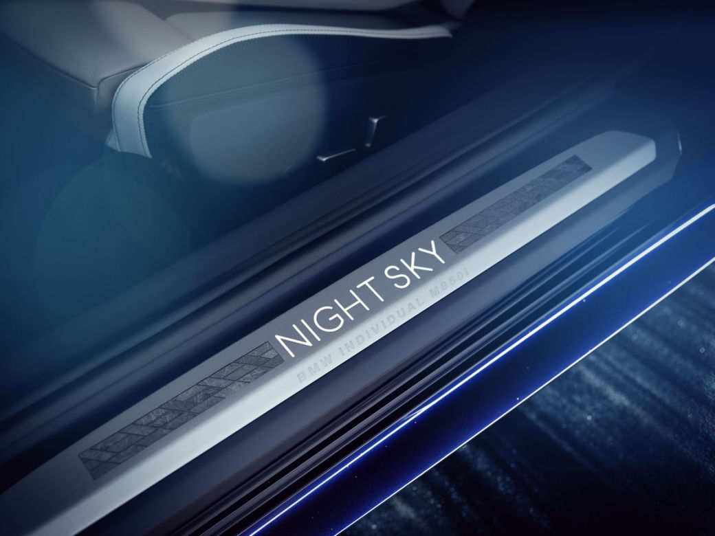 BMW Individual M850i Night Sky - auto wykończone meteorytami