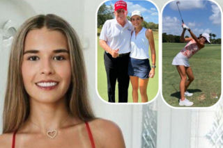 Wnuczka Donalda Trumpa jest niewiarygodnie piękna. Z kijkiem golfowym w rękach wygina się jak gazela! 