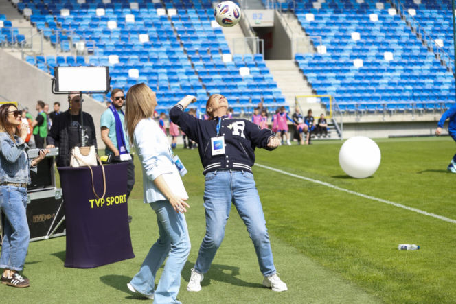 Gwiazdy na meczu TVP - Artyści