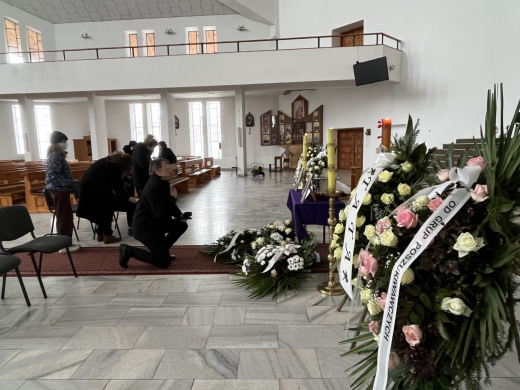 Pogrzeb Aleksandry i Oliwii z Częstochowy