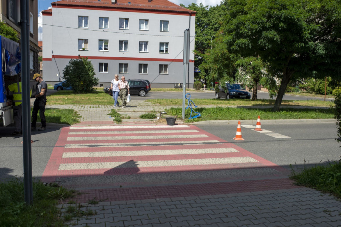 Odblaskowe ludziki w Bytomiu