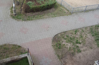 Odpadł z wyścigu po balkonach