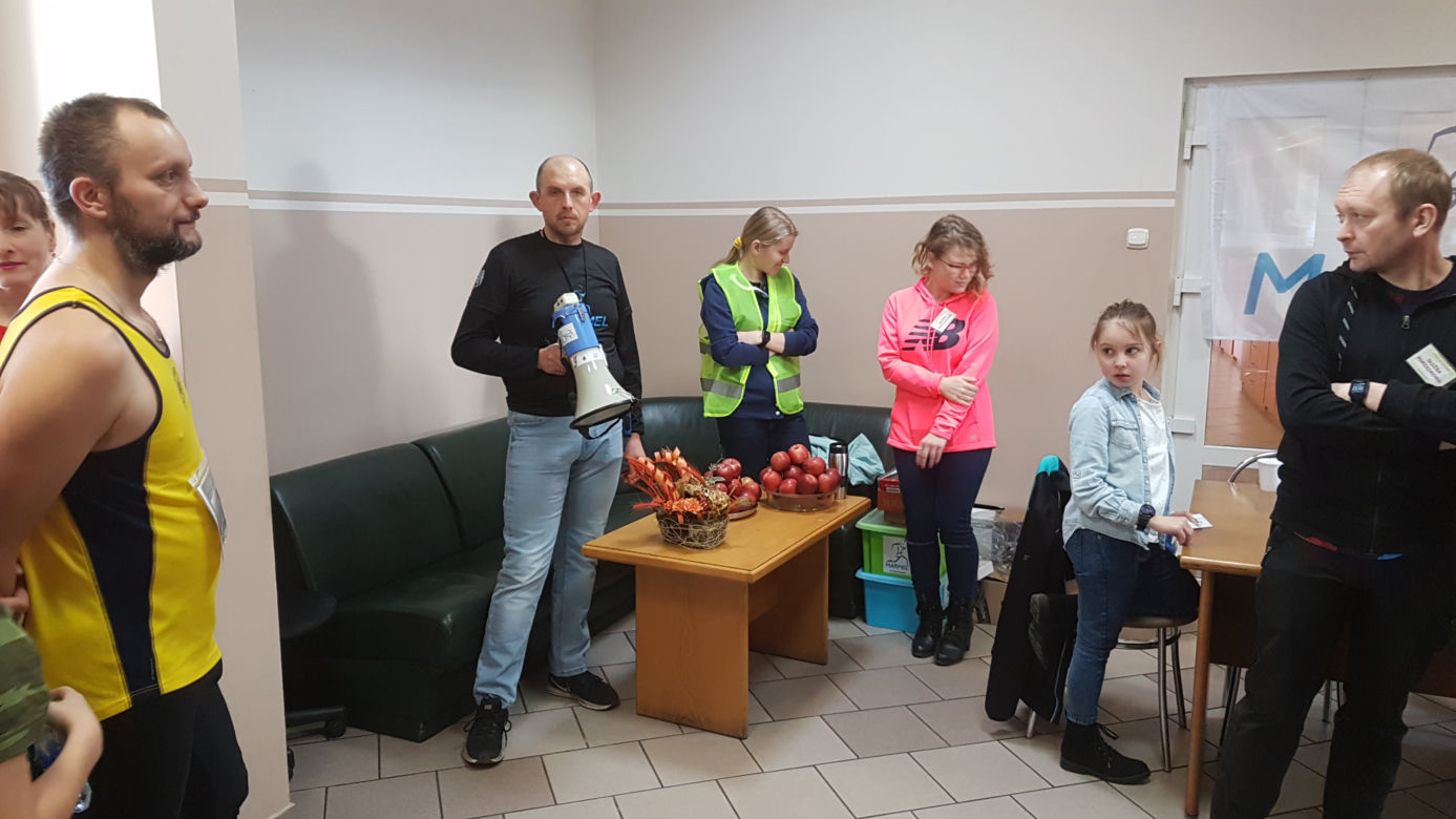 Bieg po schodach w Toruniu