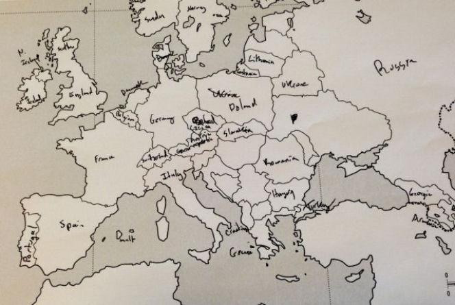 Mapa Europy