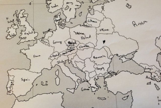 Mapa Europy