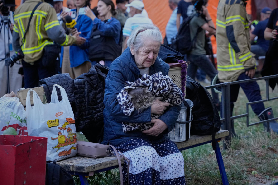Zmasowany rosyjski atak na Kijów