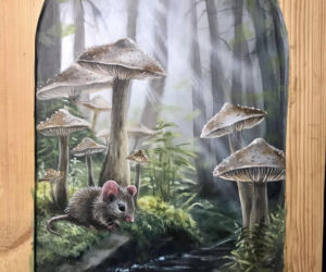 Drewniane dzieła Agnieszki - Cztery Kąty a Piec Piąty