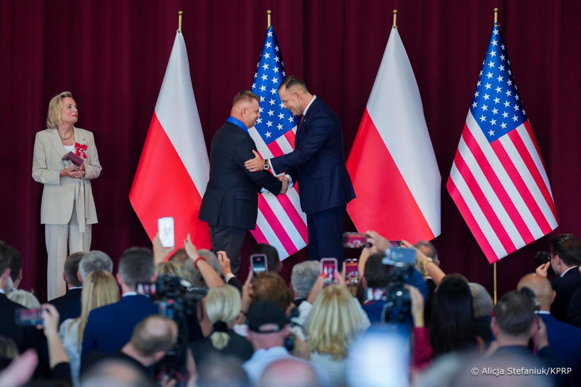 Prezydent Karol Nawrocki i pierwsza dama w Amerykańskiej Częstochowie