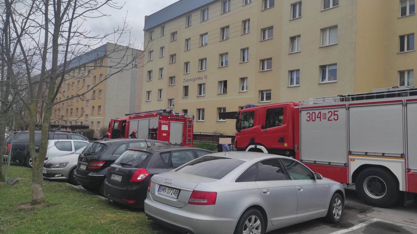 Straż pożarna na Zielonych Wzgórzach. Przypalony garnek zaalarmował służby