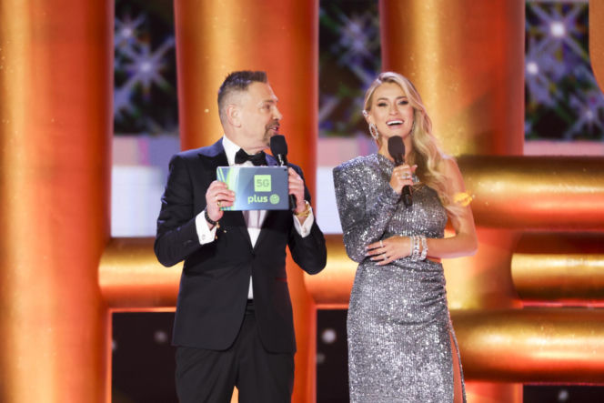 Krzysztof Ibisz na sylwestrach Polsatu