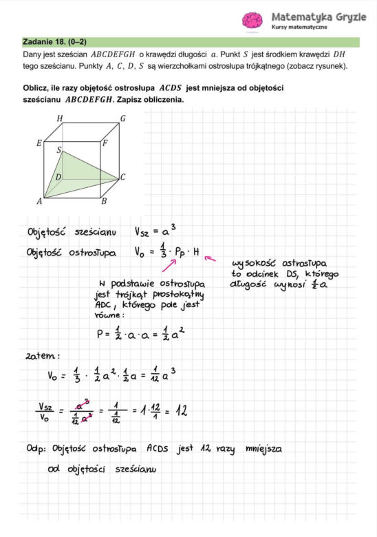 Egzamin ósmoklasisty 2026 matematyka: WSZYSTKIE odpowiedzi do arkusza CKE 12.05.2026