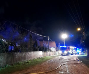 Dubiażyn (woj. podlaskie). Młodzi małżonkowie stracili w pożarze dom podczas pierwszej nocy