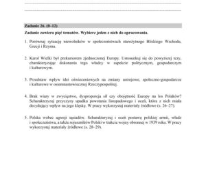 ARKUSZE CKE - Matura historia 2019