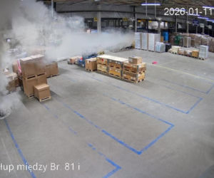 Tak wybuchł pożar, który pochłonął milion złotych