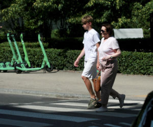 Włoskie klimaty byłej premier. Ewa Kopacz z rodziną w Sopocie.