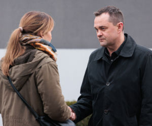 Na Wspólnej, odcinek 3392: Sławek Dziedzic (Mariusz Słupiński), Iga (Lidia Sadowa)