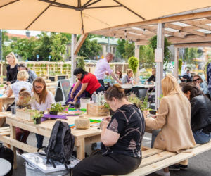 2. Strefa relaksu na placu Bankowym