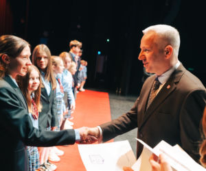 Najzdolniejsi uczniowie odebrali stypendia Prezydenta Miasta Siedlce