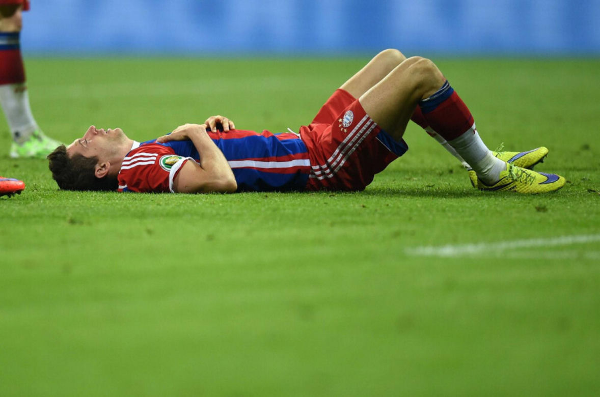 Robert Lewandowski kontuzjowany. Kiedyś przeżył gorsze starcie
