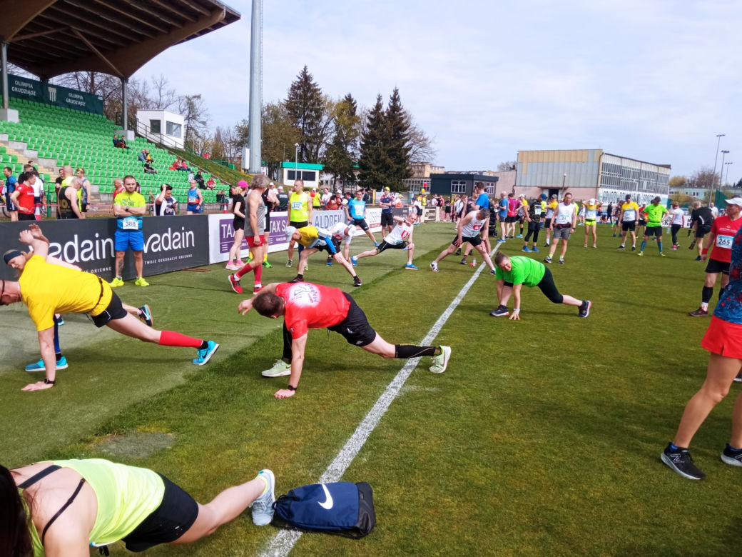 Półmaraton śladami Bronka Malinowskiego Grudziądz - Rulewo