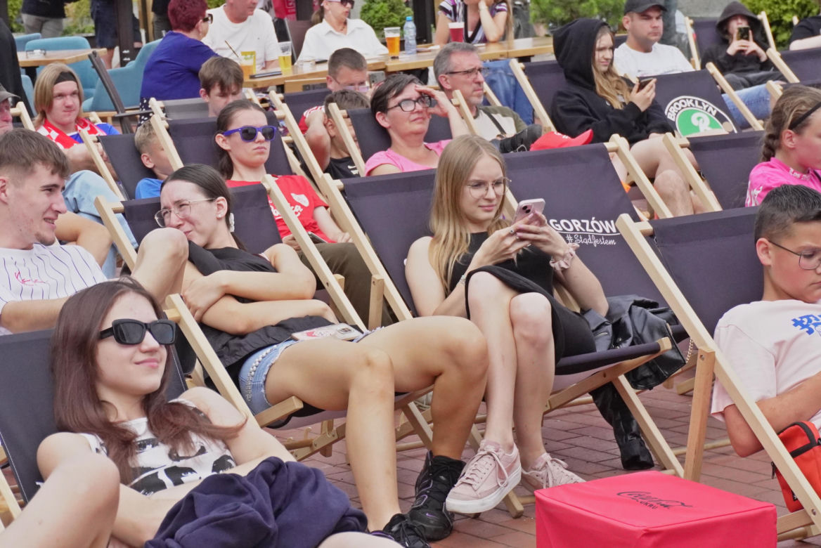 Tak kibicowaliście Polakom w meczu z Francuzami w gorzowskiej strefie kibica