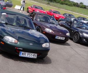 Mazda MX-5 - zlot 2014 fanów w Polsce na torze Jastrząb