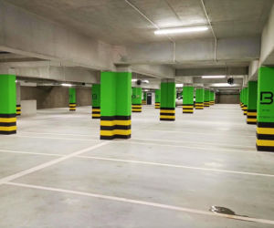 Pusty parking w Kwartale 36