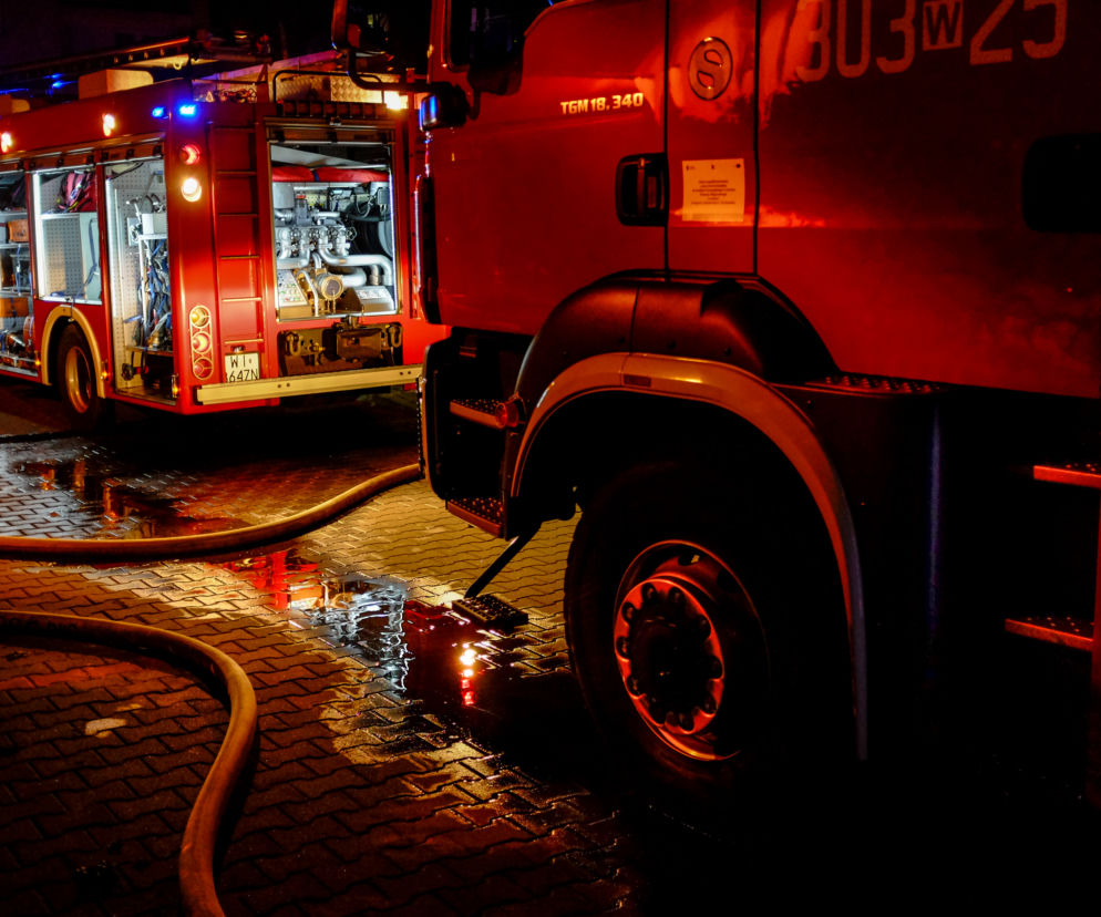 Wypadek awionetki pod Warszawą