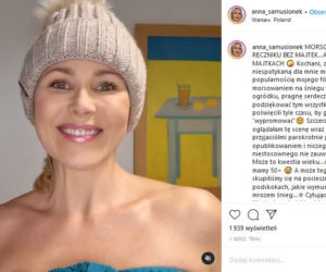 Anna Samusionek morsuje bez majtek!