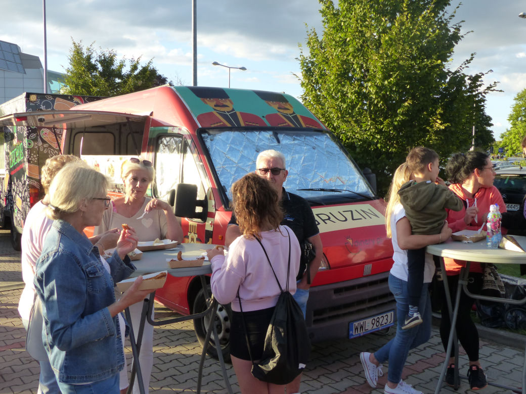 Festiwal food trucków w Iławie