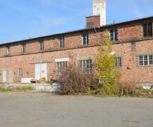 Pozostałości dawnego dworca kolejowego Bhf. Pommerensdorf na Pomorzanach