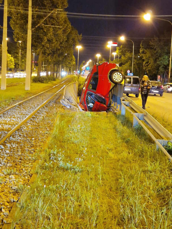 Wypadek na Pabianickiej Łódź