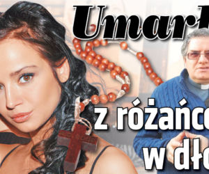 Umarła z różańcem w dłoni
