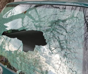 Zaparkowany samochód ostrzelany w Sokołowie Podlaskim?