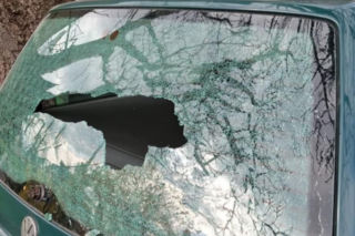 Zaparkowany samochód ostrzelany w Sokołowie Podlaskim?