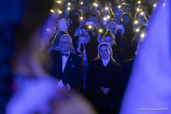 Pierwsza dama Marta Nawrocka na koncercie kolęd