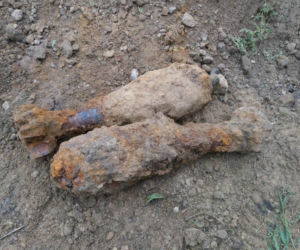 Robotnicy natrafili na kilkadziesiąt pocisków moździerzowych