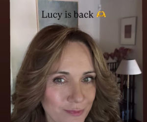 Ranczo 11 sezon. Lucy (Ilona Ostrowska) na planie