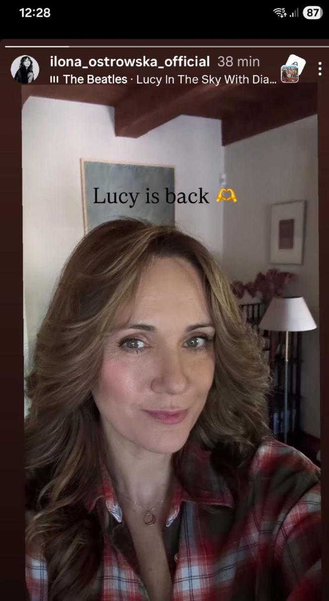 Ranczo 11 sezon. Lucy (Ilona Ostrowska) na planie