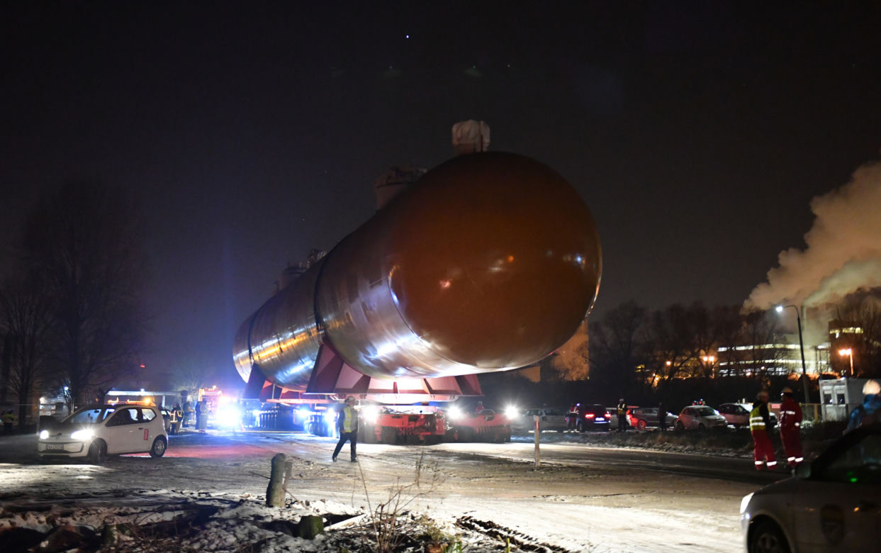Police: Transport zbiornika