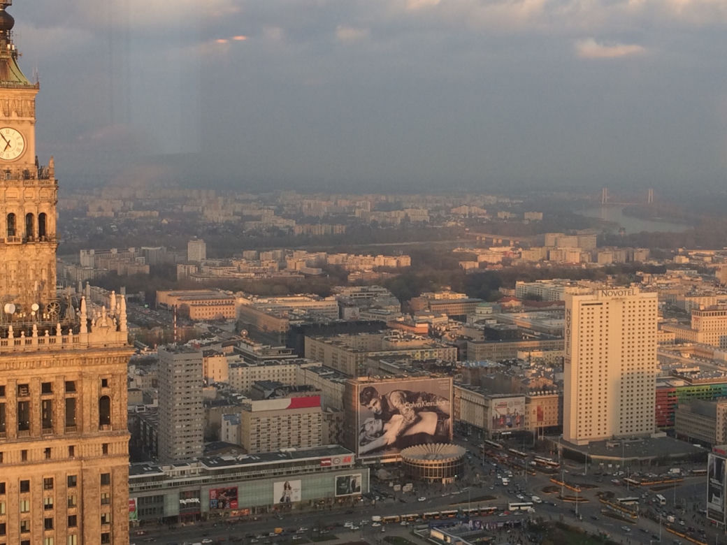 Widok z apartamentu na 50tym piętrze